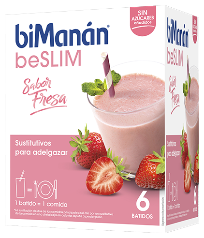 beSlim Shake Saveur Fraise 6 Unités