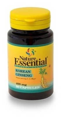 Ginseng coréen 400 milligrammes de 50 gélules nature essential