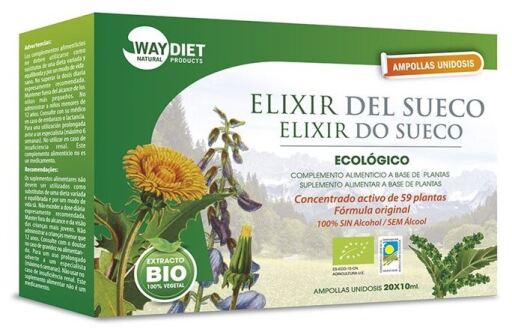 Élixir Suédois 20 Ampoules de 10 ml