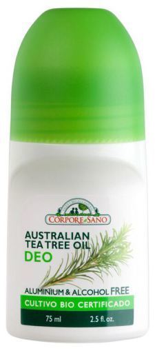 Déodorant roll-on à l&#39;huile d&#39;arbre à thé australien 75 ml