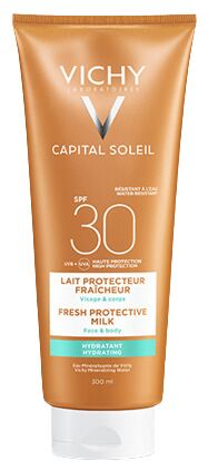 Capital Soleil Lait Fraîcheur Protecteur SPF 30 300 ml