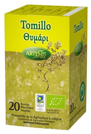 Sachets d&#39;infusion de thym 20 sachets bio