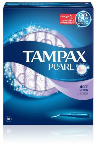 Pearl Lites Tampons 18 Unités