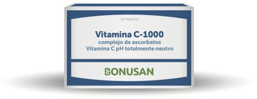 Complexe d&#39;ascorbate de vitamine C-1000 en blister 30 comprimés