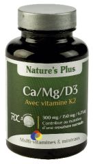 Calcium, Magnésium et Vitamine D3 + K2 - 30 Comprimés