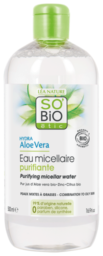 Hydra Aloe Vera Hydratation Bio Eau Micellaire Purifiante