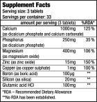 Calcium+ Magnésium &amp; Zinc 100 Comprimés