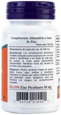 Picolinate de Zinc 60 Gélules