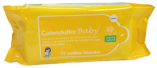 Calenduflor Lingettes Humides Bébé 72 Unités