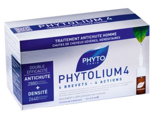 Phytolium 4 Traitement Anti-Chute Homme 12 x 3,5 ml