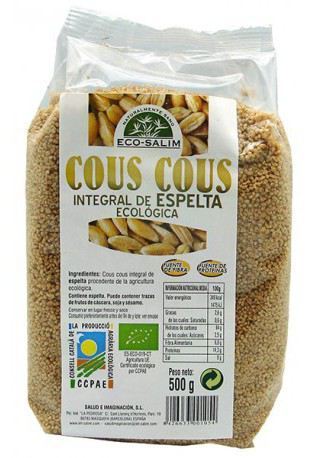 Cous d&#39;épeautre complet bio 500 gr