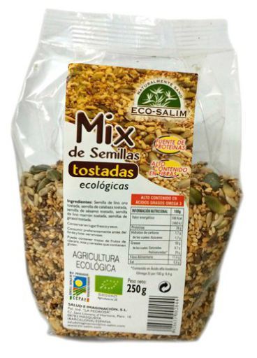 Mix Graines Bio Toastées 250 gr