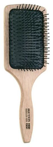 Brosse pneumatique paddle, bois de chêne