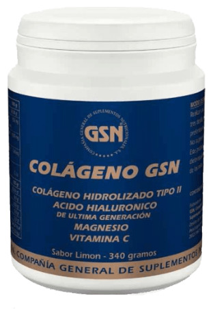 Collagène+Ac.Hialu+Mg+Vitamine .C (Citron) 340 G