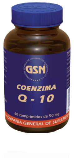 Coenzyme Q10 60 Comprimés 50 mg