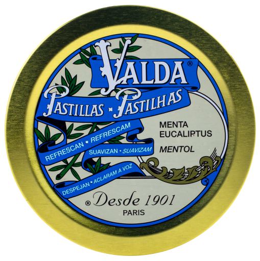 Pastilles Valda Menthe-Eucalyptus Avec Sucre