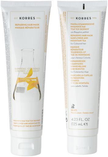 Masque capillaire teint au tournesol et au thé de montagne 125 ml