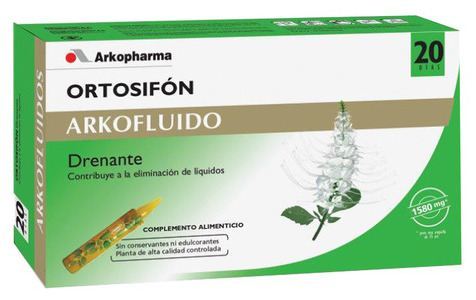 Arkofluid Orthosiphon 20 Ampoules Buvables