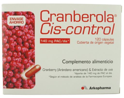 Cranberola Cis-Control 140 mg 120 Gélules