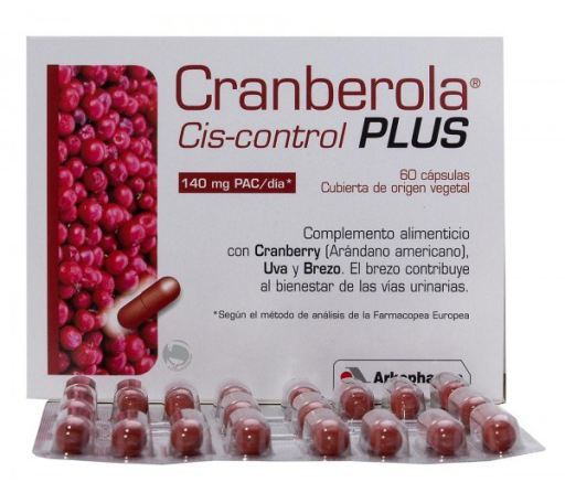 Cranberola Cis Control Plus 140Mg 60 Gélules