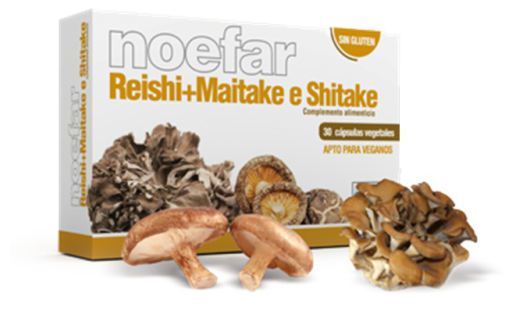 Reishi-Maitake-Shitake 30 Gélules