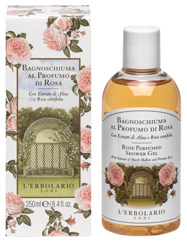 Gel de bain parfumé à la rose Rose 250 ml