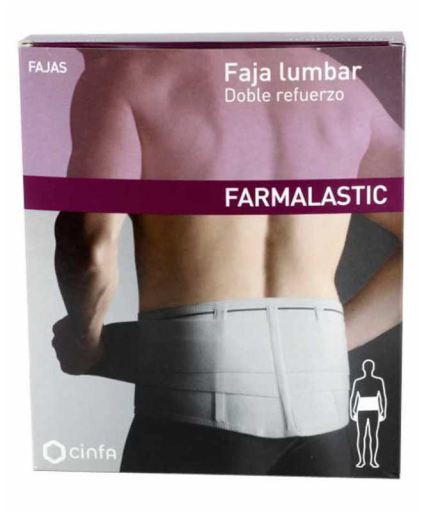 Farmalastictic Ceinture Lombaire D/Renforcement T1 Gris