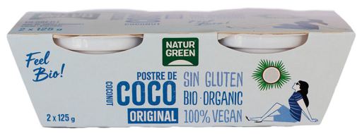 Dessert Noix de Coco Nature Bio 2 X 125g