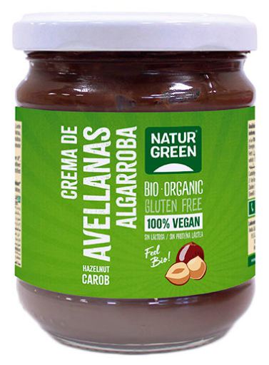 Pâte à tartiner noisettes caroube Bio 200 g