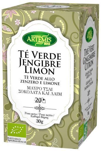 Thé Vert Bio Gingembre-Citron 40g