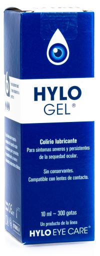 Hylo Gel Lubricant Gouttes Pour Les Yeux 10 ml