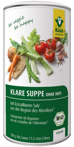 Bouillon de légumes bio sans levure, 350g