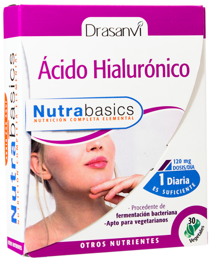 Nutrabasics - Acide Hyaluronique 30 Unités