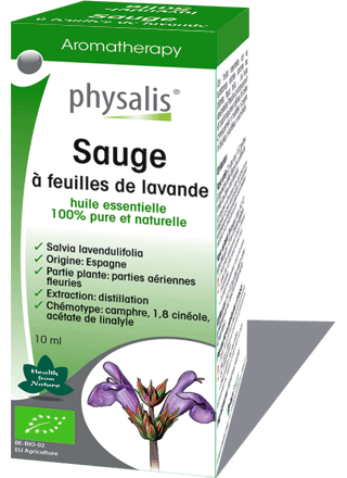 Essence de sauge à petites feuilles 10ml Bio