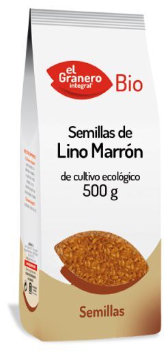 Graines de lin brun 500 g Bio