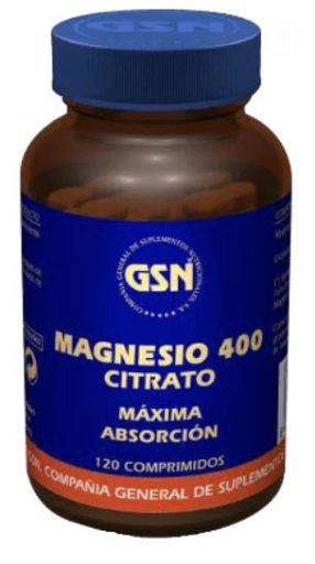 Citrate de Magnésium 400 120 Comprimés