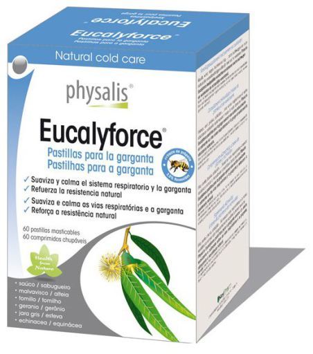 Eucalyforce 30 Pastilles pour la Gorge