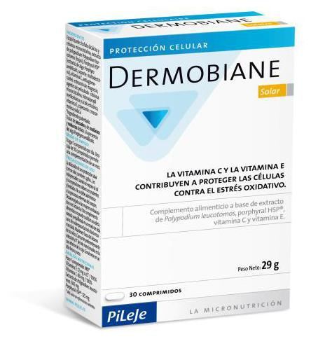 Dermobiane solaire 30 comprimés composés de vitamine E et de sélénium