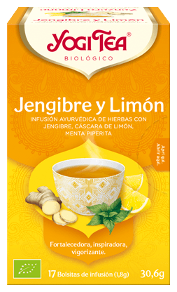 Thé Gingembre et Citron 17 Sachets