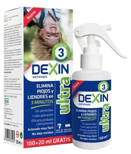 Spray Anti-poux 120 ml + Lentes