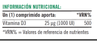 Vitamine D3 25 Mcg 1000 UI 100 Comprimés