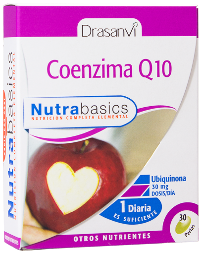 Coenzyme Q10 30mg 30 Perles Nutrabasicos