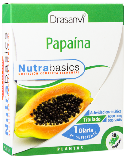 Papaïne 30 gélules Nutrabasicos