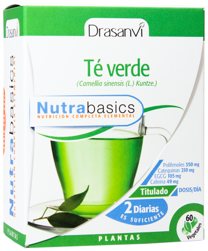 Nutrabasics Thé Vert 60 Gélules