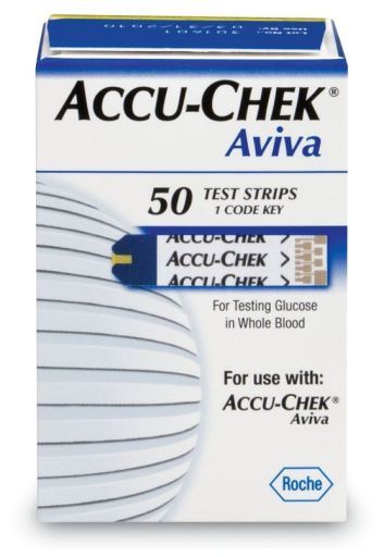 Bandes de Test Accuchek Aviva 50 Unités