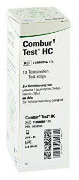 Combur 5 Test Hc 10 Bandelettes de test d&#39;urine