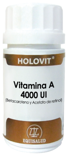 4000 UI de vitamine A Holovit capsules