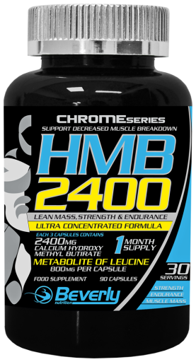 HMB 2400 Ultra Concentré 800 milligrammes par capsule 90 Capsules