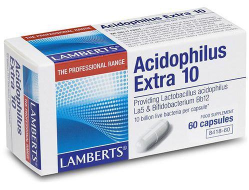 Acidophilus extra 10 milliards de bonnes bactéries par capsule