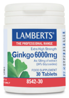 Ginkgo Biloba extra haute puissance 6 000 mg